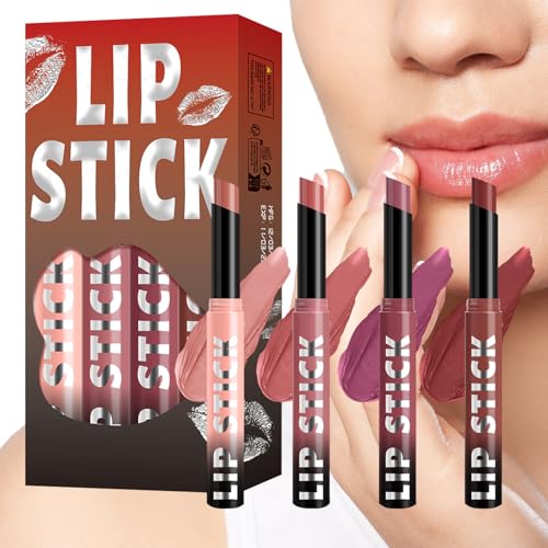 Tisujune Lipliner Set Für Damen - Langhaftender Lipgloss | Wasserfester Feuchtigkeitsspendender Gloss Mit 4-fachem Glanz Für Langzeit-Haltbarkeit – Perfekt Für Festliche Events, Partys, Dates & von Tisujune