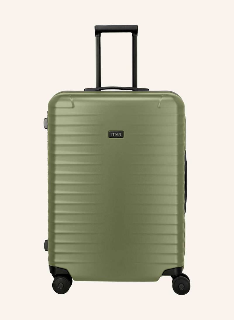 Titan Trolley Overseas M+ gruen von Titan