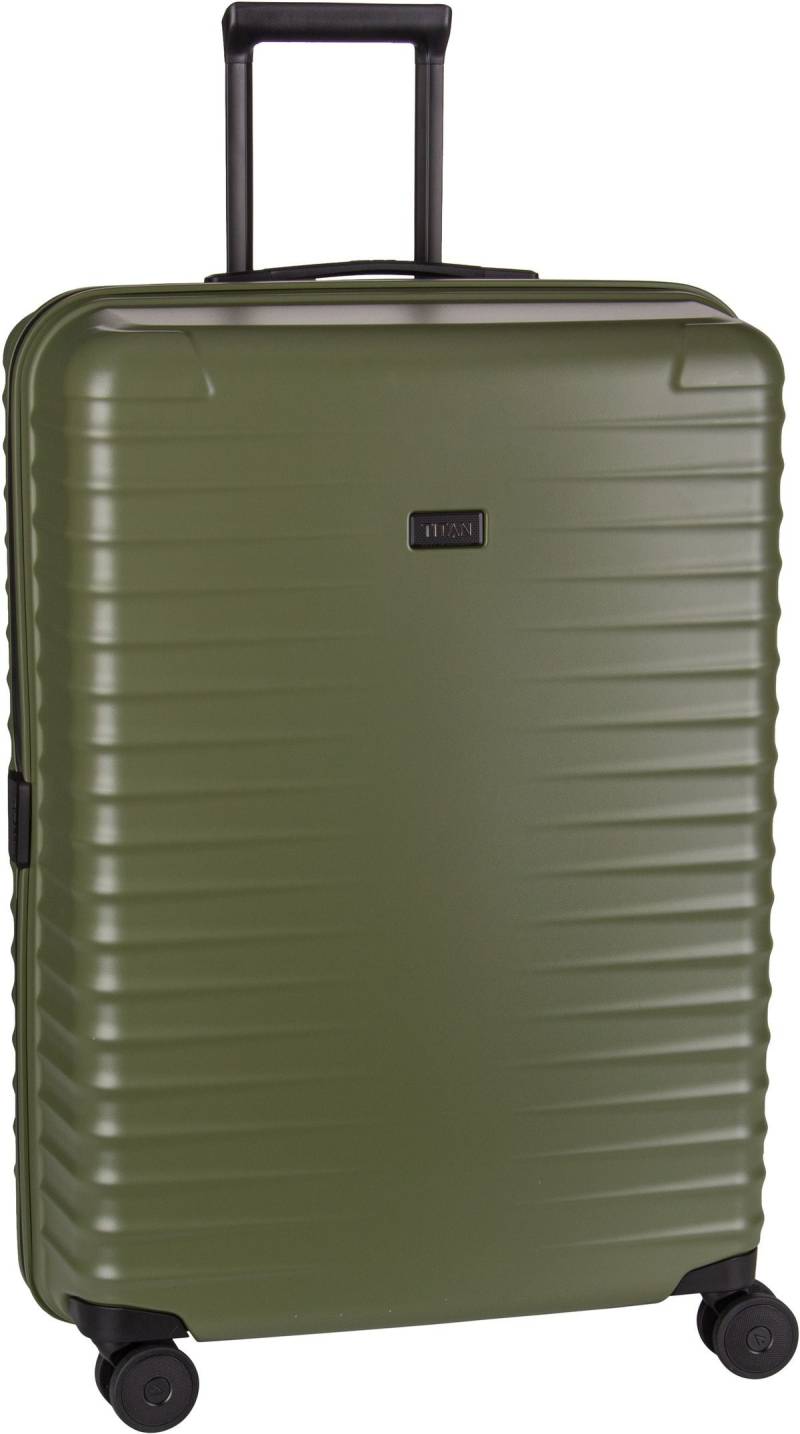 Titan UPGRADE 4w Trolley L  in Grün (100 Liter), Koffer & Trolley von Titan
