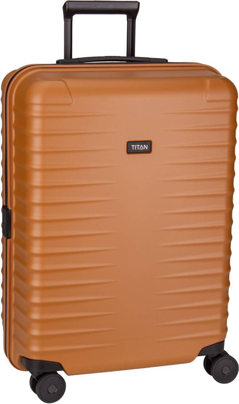 Titan UPGRADE 4w Trolley M  in Braun (77.7 Liter), Koffer & Trolley von Titan