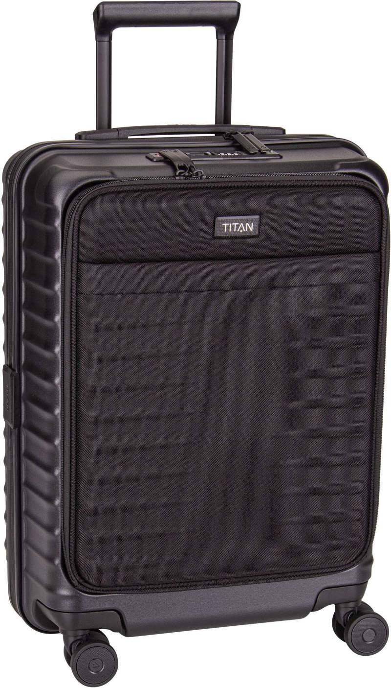 Titan UPGRADE 4w Trolley S VT  in Schwarz (42 Liter), Handgepäck von Titan