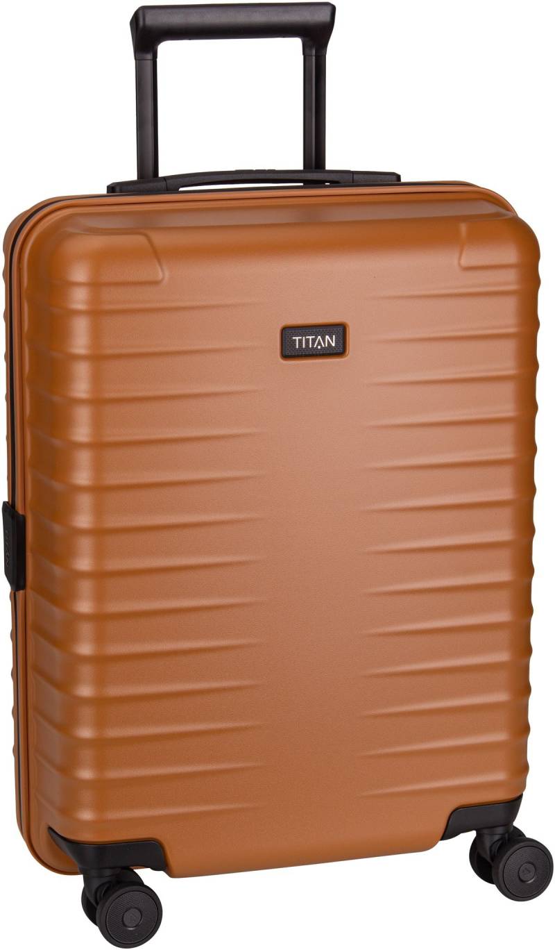 Titan UPGRADE 4w Trolley S20  in Braun (38 Liter), Handgepäck von Titan