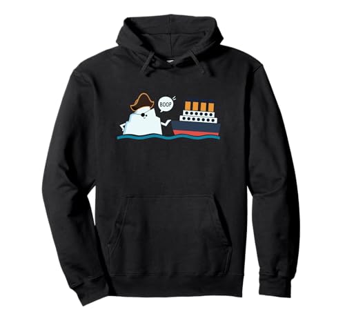 Titanic Funny Titanic Iceberg Pirate Boop Parodie Jungen Mädchen Pullover Hoodie Titanic Funny Titanic Iceberg Pirate Boop Parodie Jungen Mädchen Pullover Hoodie von Titanic Designs by Fasaza