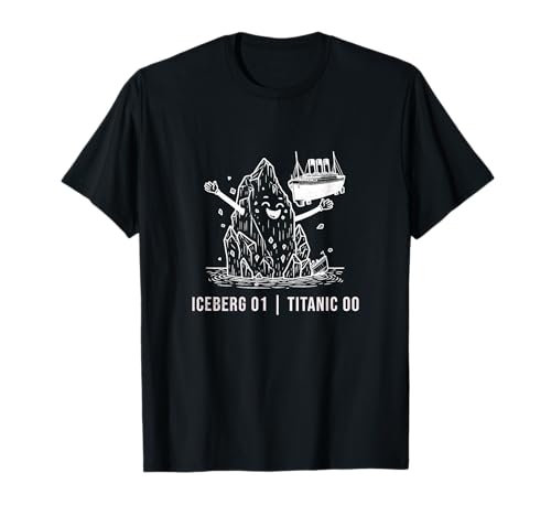 Lustiger RMS Titanic Eisberg Kreuzfahrtschiff Witz Männer Frauen Kinder T-Shirt von Titanic Enthusiast Apparel Gifts Shop