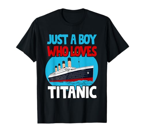 Nur ein Junge, der Titanic Voyage Ship Boys Kleinkinder T-Shirt Nur ein Junge, der Titanic Voyage Ship Boys Kleinkinder T-Shirt von Titanic Schiff T-Shirt T-Shirts