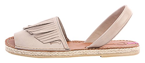 TITI COUTURE Damen Classic Flache Plateau-Sandalen, Natürliche Rose, 39 EU von TITI COUTURE