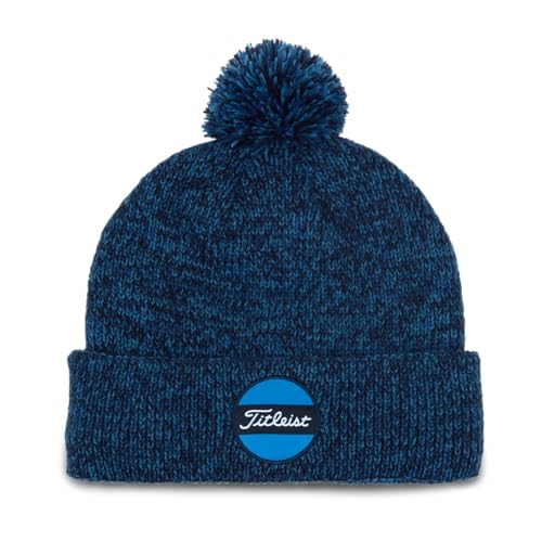 Titleist Boardwalk Pompom Wintermütze Navy von Titleist