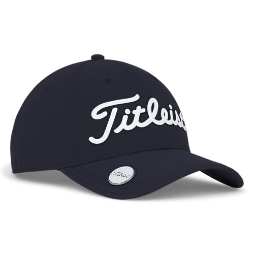 Titleist Herren Players Performance Baseballkappe, Weiß/Schwarz, Marineblau/weiß, Einheitsgröße von Titleist