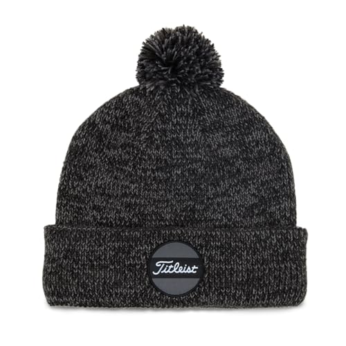 Titleist Herren Standard Pom Hat Heather Black OSFM von Titleist