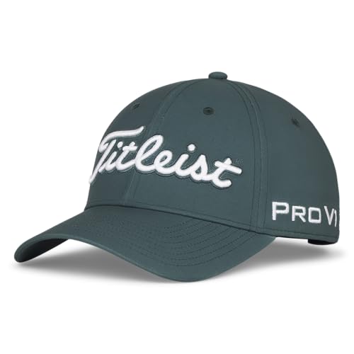 Titleist Herren Tour Performance Baseballkappe, Eukalyptus/Weiß, Einheitsgröße von Titleist