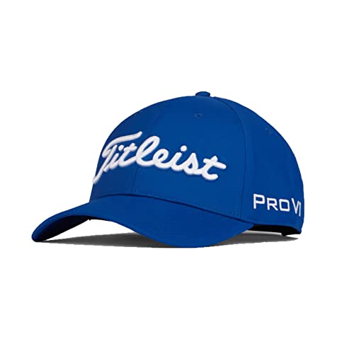 Titleist Herren Tour Performance Baseballkappe, Royal/Weiß, One Size von Titleist