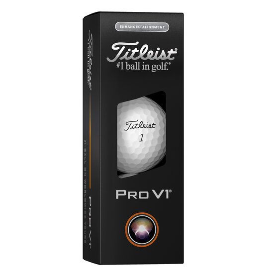 Titleist PRO V1 ELONGATED ALIGNEMENT weiß von Titleist