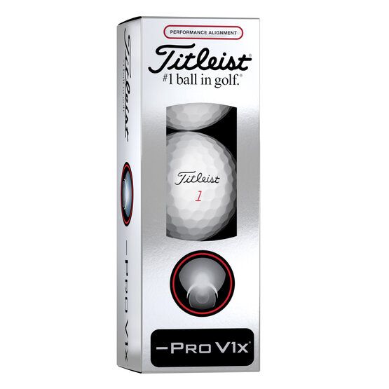 Titleist PRO V1x Left Dash weiß von Titleist