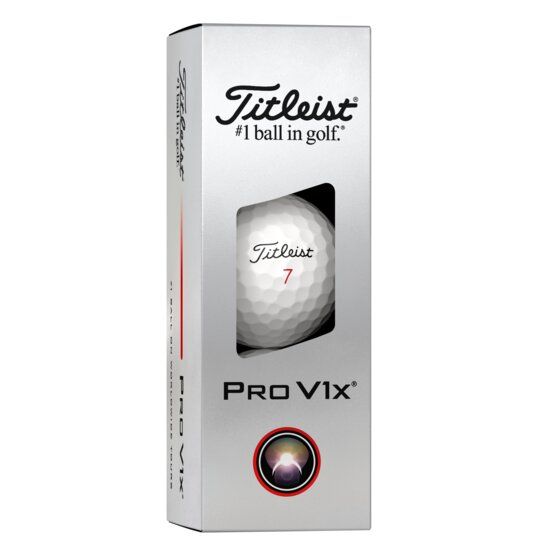 Titleist Pro V1x High Numbers weiß von Titleist