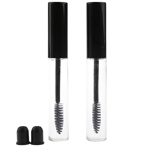 Tiuimk 10 ml High-End Mascara-Flasche, 2er-Pack, transparent von Tiuimk