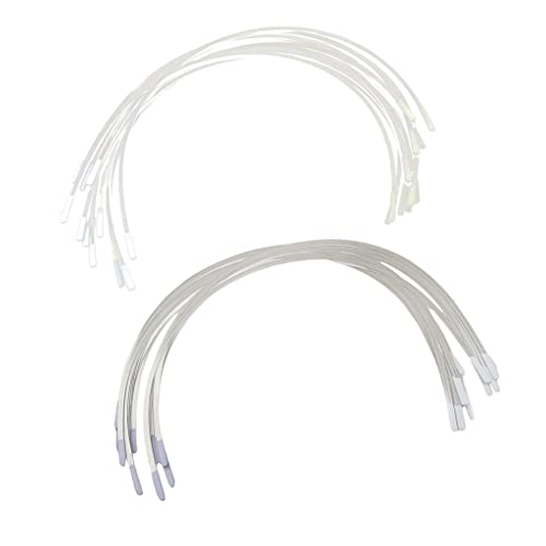 Tiuimk 12 Paar Damen Edelstahl Handmade BH Bügel Ersatz Cup D E, mehrfarbig, Einheitsgröße von Tiuimk