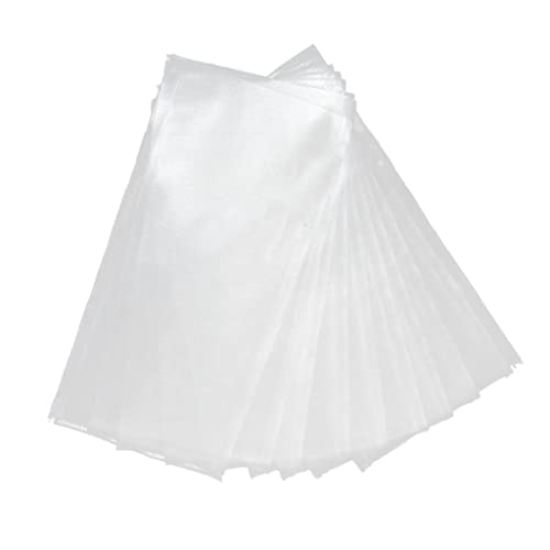 Tiuimk 50 Stück schnell lösliche PVA-Beutel für Angelköder Lachsack, 80 mm x 160 mm, weiß, Taschen-Organizer von Tiuimk