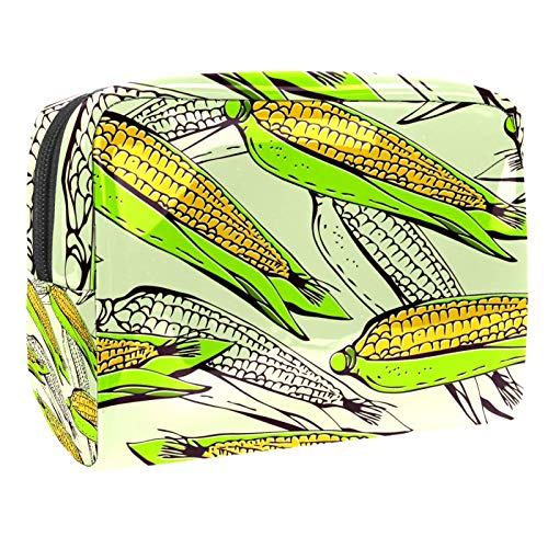 PVC-Make-up-Tasche für Damen und Mädchen, Kosmetiktasche, 18 x 7 x 13 cm, Ursa-Moll-Eisbär-Muster, Farbe4, 18.5x7.5x13cm/7.3x3x5.1in, Kosmetiktasche von Tiunyeah