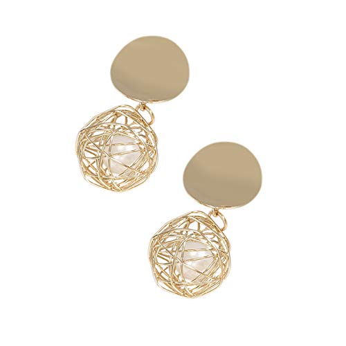 Tixqeaif Mode Aussage Ohrringe Ball Geometrische Ohrringe Für Frauen Hängen Baumeln Ohrringe Tropfen Ohrring Modernen Schmuck von Tixqeaif