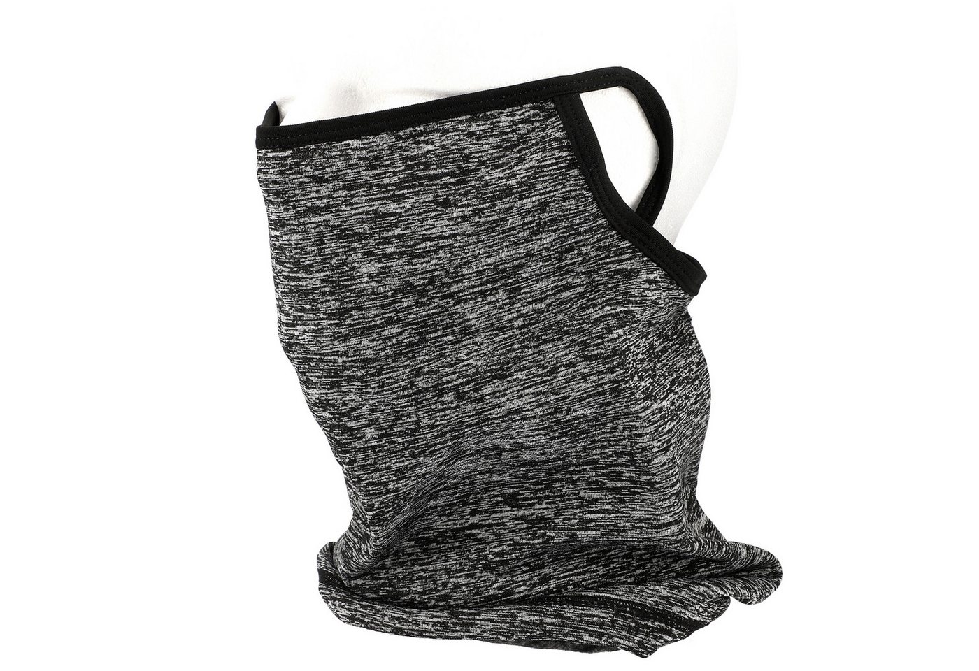 TiyoBike Halswärmer Gesichtsmaske Fahrrad Maske Halstuch E Bike Motorrad Hängohr Schwarz von TiyoBike