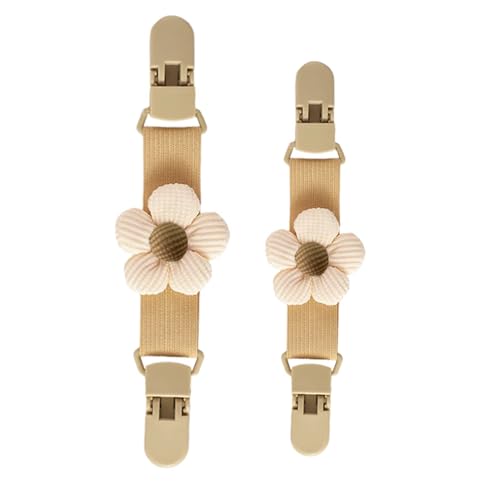 Tiyoha 2 x Anti-Rutsch-Clips für Kinder, Strumpfhalter, rutschfeste Helfer, Schnallen werden nicht herunterfallen, Beige, Small Size 4.3- 5.5 INCH, Big Size 5.8 - 7 INCH. Tiyoha 2 x Anti-Rutsch-Clips für Kinder, Strumpfhalter, rutschfeste Helfer, Schnallen werden nicht herunterfallen, Beige, Small Size 4.3- 5.5 INCH, Big Size 5.8 - 7 INCH. von Tiyoha