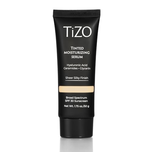 Tinted Moisturizing Serum SPF 30 – Light by Tizo for Women – 1,75 oz Serum von Tizo