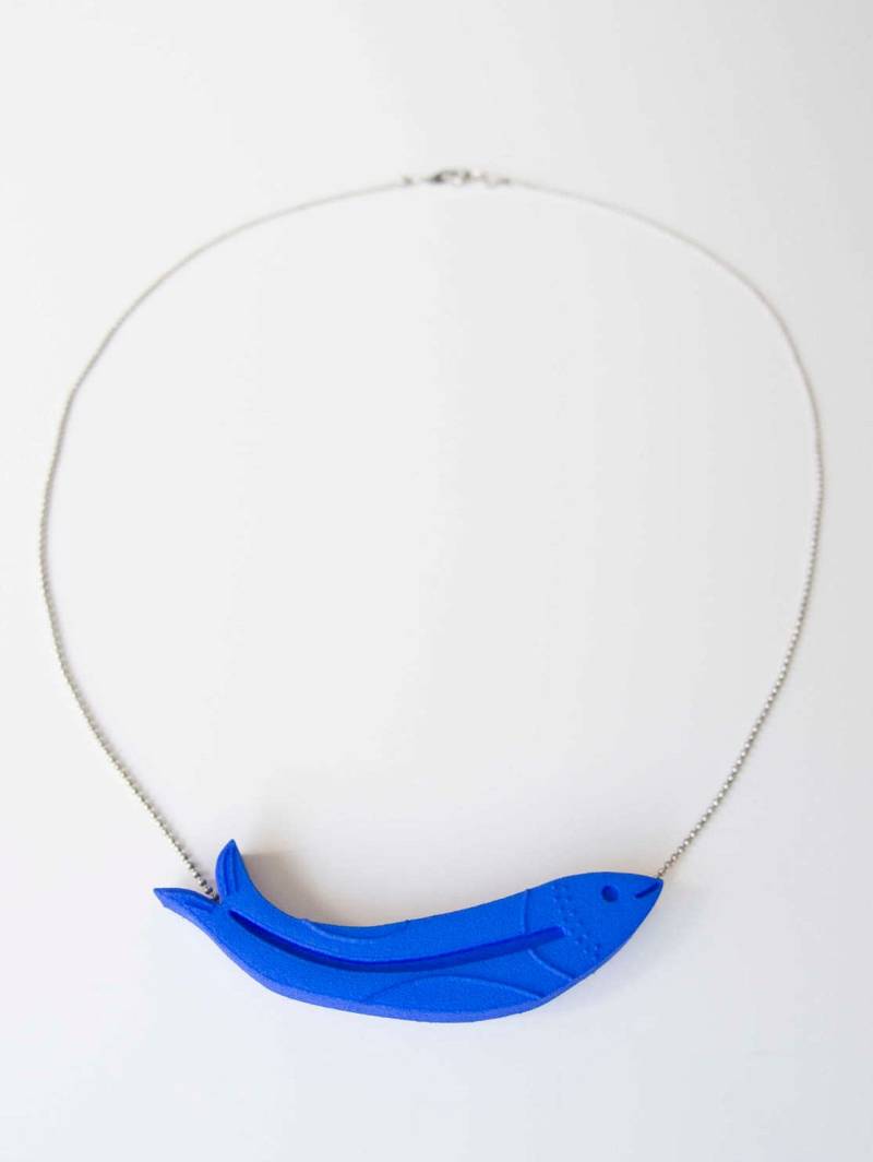 3D Gedruckte Fisch Halskette von TjielpDesign