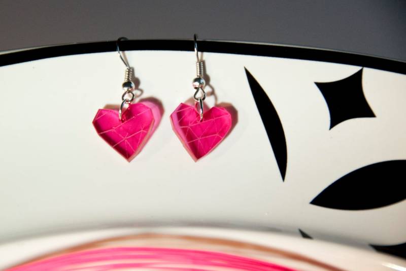 Herzohrringe Herzohrringe von TjielpDesign