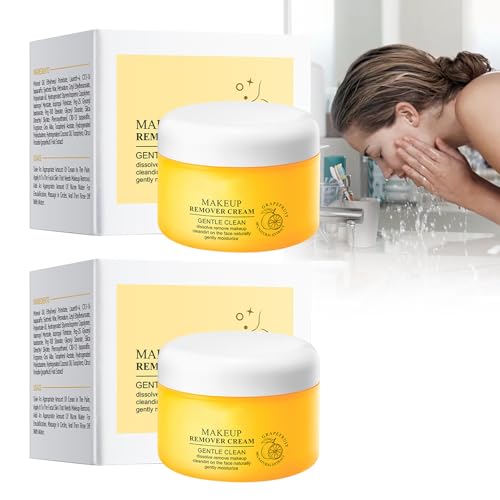Tkekruh 2PC Cleansing Balm 80g, Soothing Cleansing Balm, Makeup Remover for Facial Cleansing, Deep Clean, Makeup Blackhead Remover Balm, Exfoliating, Gentle Makeup Remover von Tkekruh