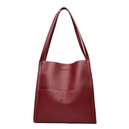 2023 Neue Umhängetasche Vielseitige Fashion Lady Geldbeutel Handtasche Große Kapazität Einkaufen Solid Color Tote Für Mädchen Frauen Stilvolle Damen Single Schulter von Tmboryuu