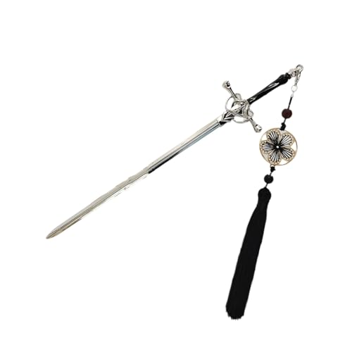 Charme Haarnadel Schwerter Geformtes Haarclip Quasten Haarteil Haarnadellegierung Textur Geeignet Für Party Und Cosplay Verwendung Geeignet von Tmboryuu