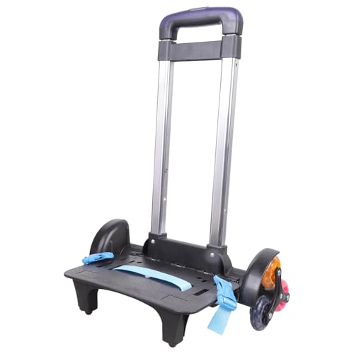 Faltbarer Trolley Karren 6 Rucksack Mit Teleskopgriff Gepäck Reisehand Für Student Boy Girl Rucksack Falten Sie Mit Teleskopgriff Für Schultasche von Tmboryuu