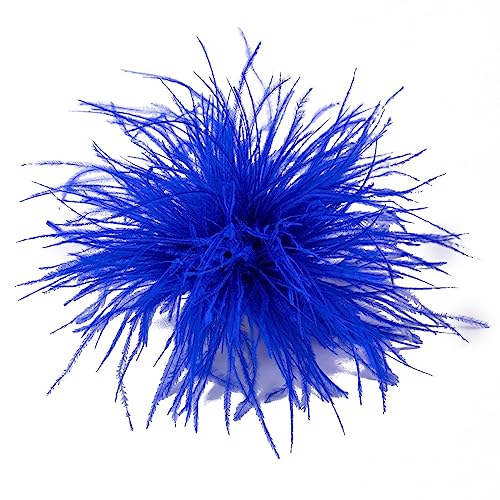 Federbroschen Federn Corsagen Stoffdekorationen Strauß Federmaterial Broschen Stifte Reversstifte Für Frau Männer Corsage Pin von Tmboryuu