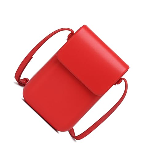 Frauen Bag Fashion Crossbody Bag Telefonbeutel Schulter PU Leder Boten Mann Kleine Geldbeutel Für Alltägliche Frauen Schulter Vertikales Crossbody Mann Telefon Kleines Pendeln von Tmboryuu