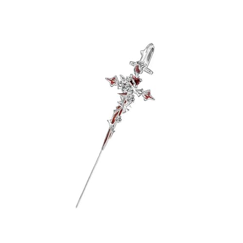 Legierung Rose Studs Multifauntal Ohr Pin Religiöser Mode Thorn Women Juwely Für Partys Und Formelle Anlässe Multifauntale Modeschstene von Tmboryuu