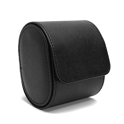 Tmboryuu 1 Slot Watch Roll Travel Storage Box Mit Anti Klima Zum Schutzkissen Für Schmuck Aufbewahrungsfenster Verdrehung Große Frauen Mit Reisen Leder von Tmboryuu