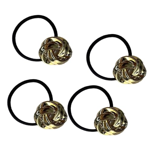 Tmboryuu 4pcs Metallic Rose Anhänger Haartac Accessoire Ponytail Hair Seil Handgefertigtes Party Tragen Haarzubehör Für Stilvolle Damen Tmboryuu 4pcs Metallic Rose Anhänger Haartac Accessoire Ponytail Hair Seil Handgefertigtes Party Tragen Haarzubehör Für Stilvolle Damen von Tmboryuu