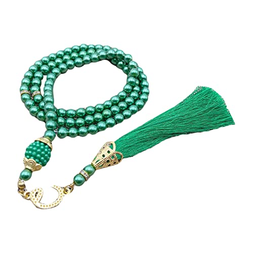 Tmboryuu 6mm Tasbih Gebetsperlen Stile 99 Perlen Farbperlen Charm Armbänder Mohammed Rosenkranzarmbänder Geschenkgebet Brakband Für Männer Rosenkranz Für String von Tmboryuu