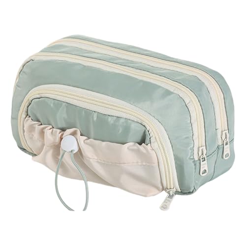 Tmboryuu Bleistift Bleistift Hülle Multi Layered Bleistift Gehäuse Große Bleistiftbeutel Stift Organisatoren Taschen Reise Make Up Beutel von Tmboryuu
