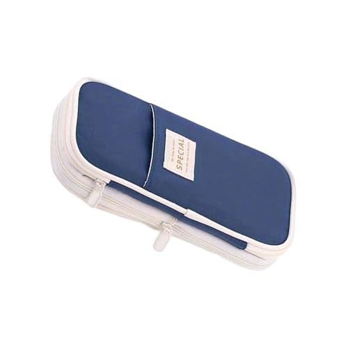 Tmboryuu Bleistiftkoffer Mit Großer Kapazität Koreanische Stile Stiftbeutel Schulmaterial Für Die Organisation Von Markern Und Zubehör Große Kapazität Koreanische Styles Box Einfache Tasche von Tmboryuu