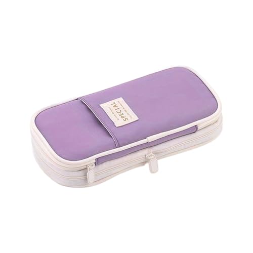 Tmboryuu Bleistiftkoffer Mit Großer Kapazität Koreanische Stile Stiftbeutel Schulmaterial Für Die Organisation Von Markern Und Zubehör Große Kapazität Koreanische Styles Box Einfache Tasche von Tmboryuu