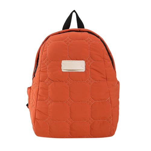 Tmboryuu Casual Puffer Rucksack Großer Kapazität Wasserdichtes Leichter Schulbeutel Verstellbarer Riemen Für Frauen Männer Mädchen von Tmboryuu