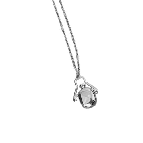 Tmboryuu Delicate Alloy Schnitzlauge Flaschen Halskette Einstellbare Kette Halskette Bequemer Verschleiß Halsschmuck Geeignet Für Tägliche Pullover Kleidungszubehör von Tmboryuu