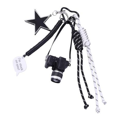 Einzigartige Kamera Geformte Bag Accessoire Alloy Keyring Fashion Taschen Charme Für Sportliche Und Modische Personen Frauenschlüsselkäse Accessoires von Tmboryuu