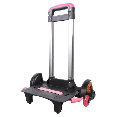 Tmboryuu Faltbarer Trolley Karren 6 Rucksack Mit Teleskopgriff Gepäck Reisehand Für Student Boy Girl Rucksack Falten Sie Mit Teleskopgriff Für Schultasche von Tmboryuu