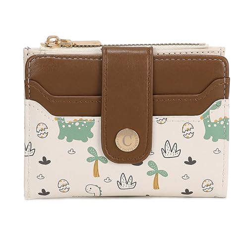 Tmboryuu Frauen Brieftasche Einfache Bifold Geldbörse PU Leder Geldbeutel Dünne Kurze Brieftasche Kleine Biblesgeldkartenhalterbeutel Kompakte Damen Geldbeutel von Tmboryuu