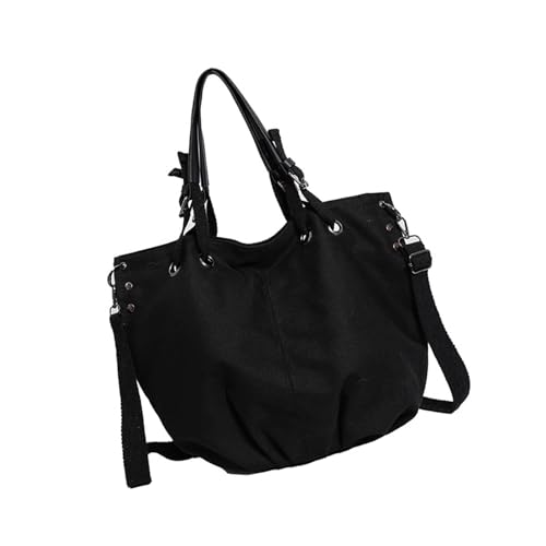 Tmboryuu Frauen Mit Großer Kapazität Umhängetasche Top Leinwand Crossbody Shopping Japanische Stils Boten Frauen Crossbody Canvas Schulter Großer Kapazität Handtasche Messenger von Tmboryuu