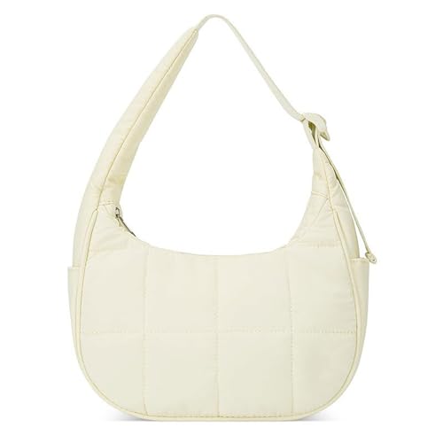 Tmboryuu Frauen Umhängetasche Puffer Achsel Achsel Ein Verstellbares Riemen Handtasche All Matching Achselstärke Damen Gesteppt Pendeln Frauen Achselhöhle Handtasche Puffer Schulter Shopping Shopping von Tmboryuu