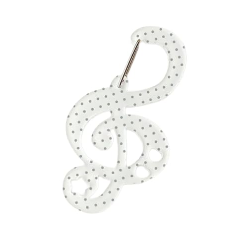 Tmboryuu Hinweis Form Carabiner Acrylschnalle Schlüsselbund Schöner Telefonanhänger Rucksack Dekorative Schnalle Hanging Diys Accessoires Acrylnote Form Carabiner von Tmboryuu