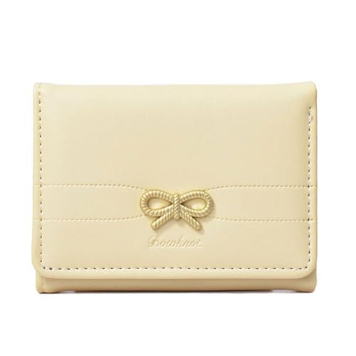 Tmboryuu Kleine Brieftasche Für Mädchen PU Leder Coin Bag Mode Kurz Geldbörse Schöne Bögen Münze Koreanische Stile Wechseln Kleine Brieftaschen Koreanische Stile Kurzpu Lederwechsel Geldbößen von Tmboryuu